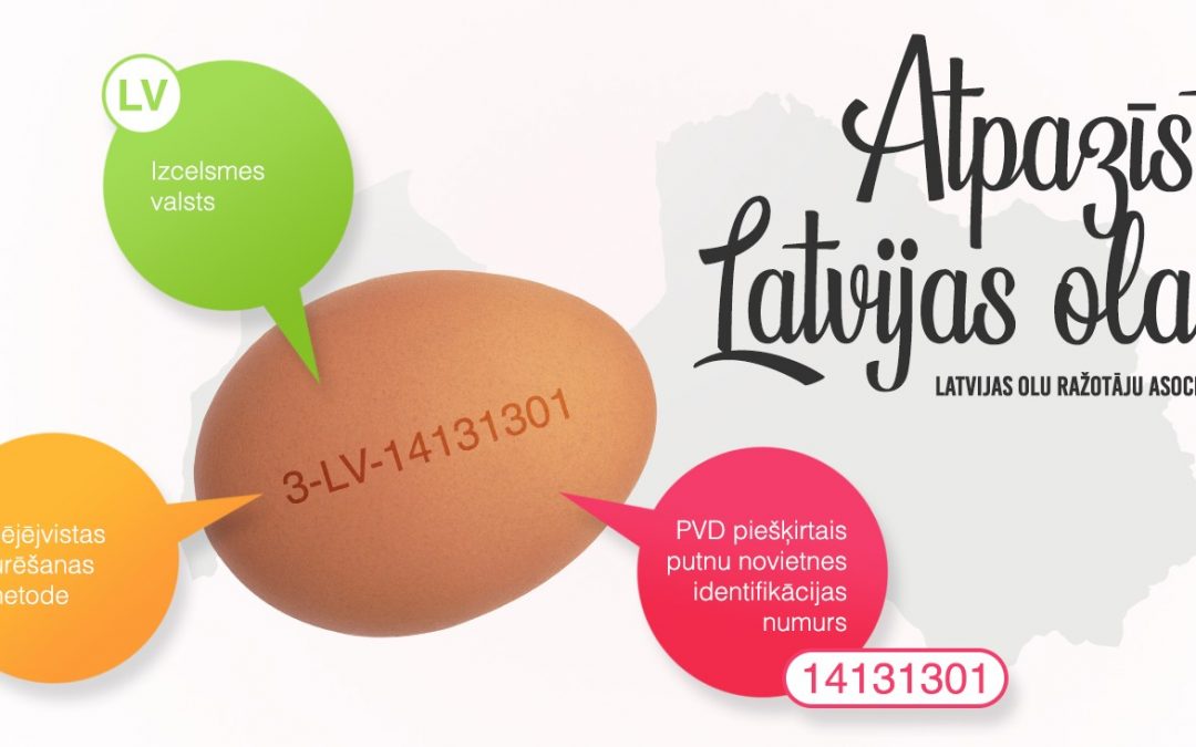 Atpazīsti Latvijas olas