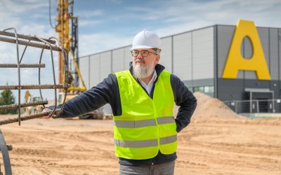 “Agrova Baltics” Alūksnē uzsākusi 3 jaunu dējējvistu novietņu būvniecību
