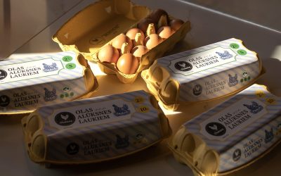 Pasaules olu dienā “Agrova Baltics” ziedo 3 600 olas ģimenēm visā Latvijā